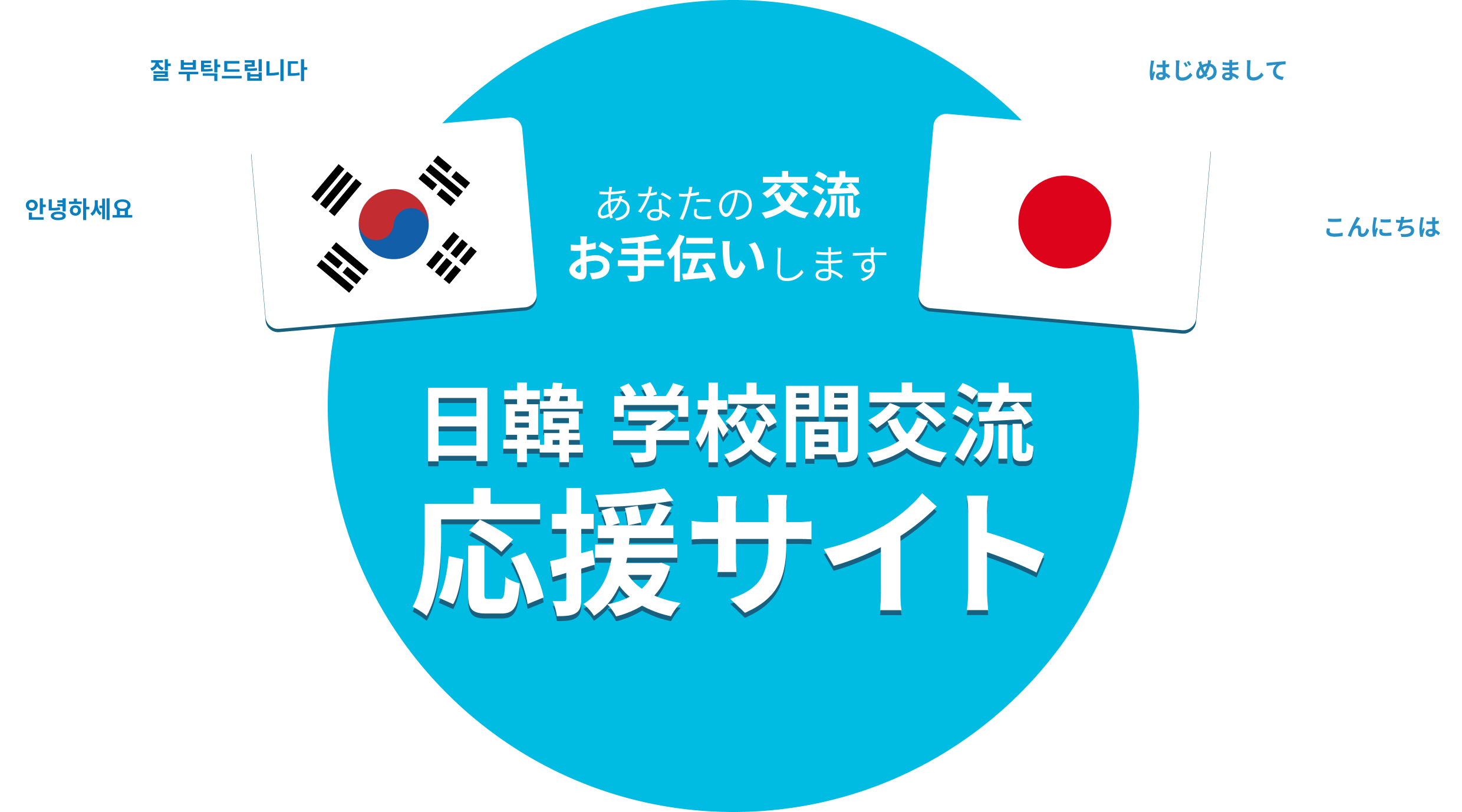 あなたの交流お手伝いします 日韓 学校間交流応援サイト